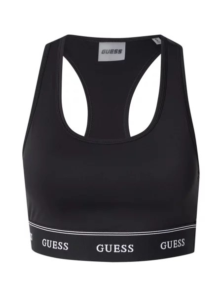 GUESS Top Alba negru alb