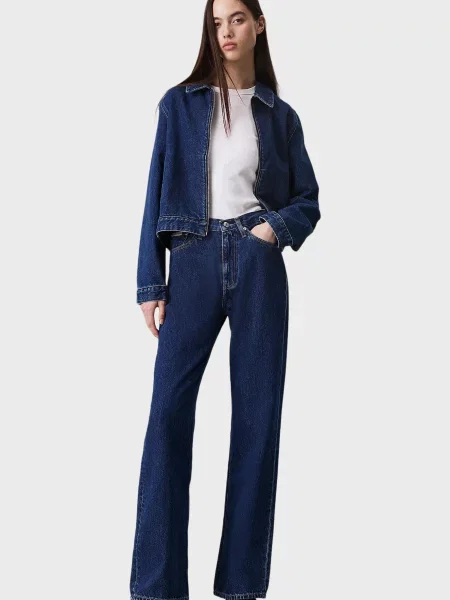 Джинсы клеш Calvin Klein Jeans синие