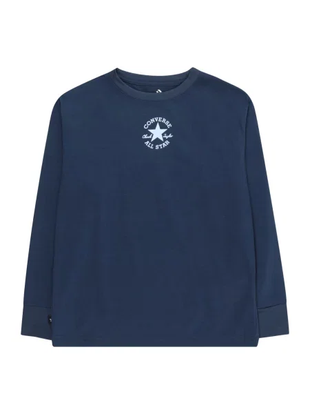 CONVERSE Tricou bleumarin / deschis albastru