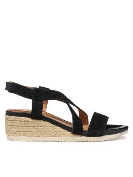 Geox Espadrilky D Ischia Corda černá