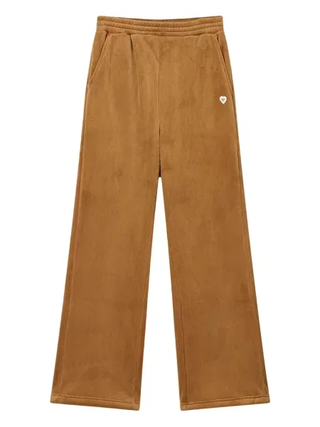 Spodnie :chocoolate w serca brązowe