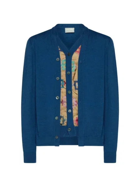 Cardigan Pierre-louis Mascia de lână albastru