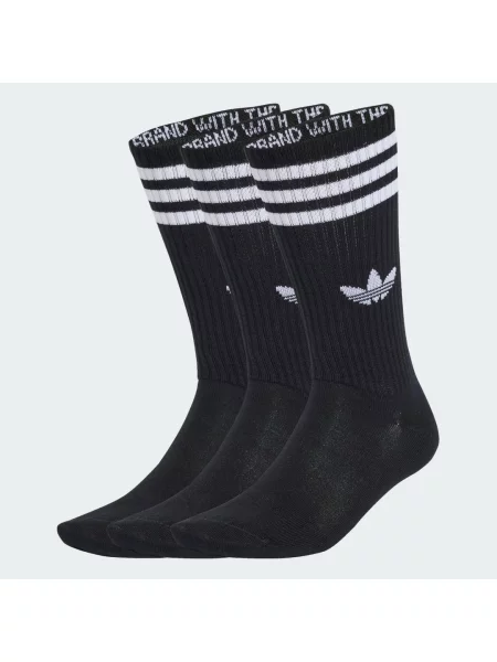 Pruhované ponožky Adidas Originals černé