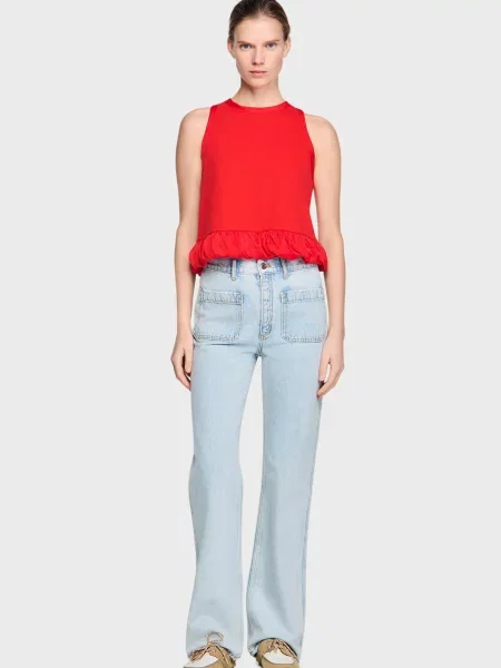 Джинси Sandro блакитні