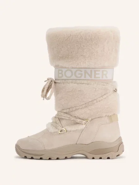 Bogner Botki Alta Badia S 8 beige beżowe