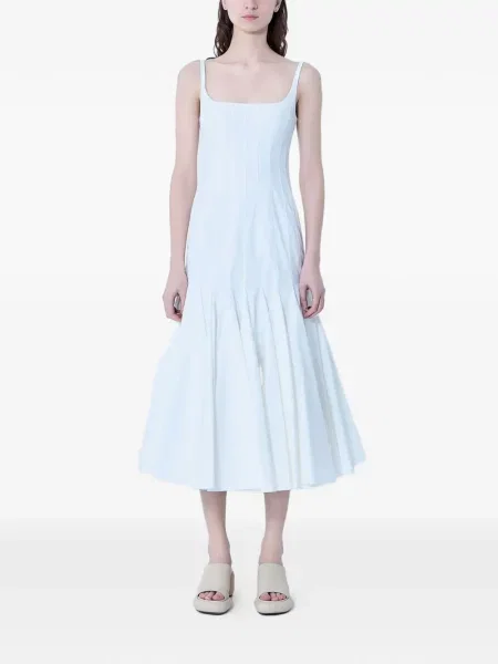 Sukienka midi Jacquemus biała