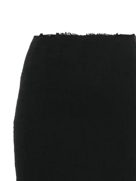 Fusta maxi Marc Le Bihan negru