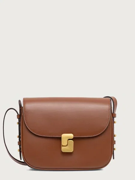 Soeur geantă crossbody pentru femei din piele BELLISSIMA MINI