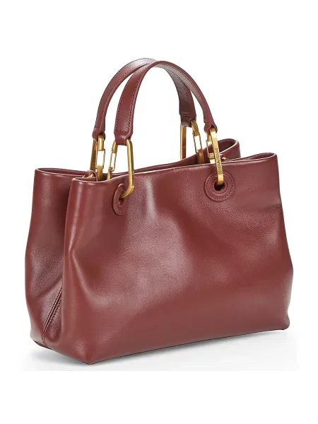 Kabelka Emporio Armani hnedá