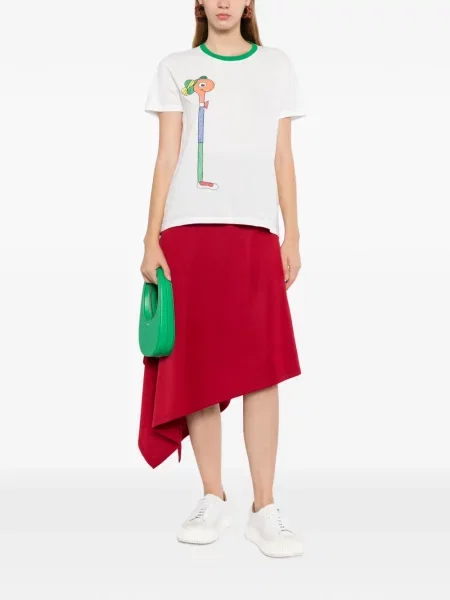 Μπλούζα Mira Mikati με κέντημα λευκό
