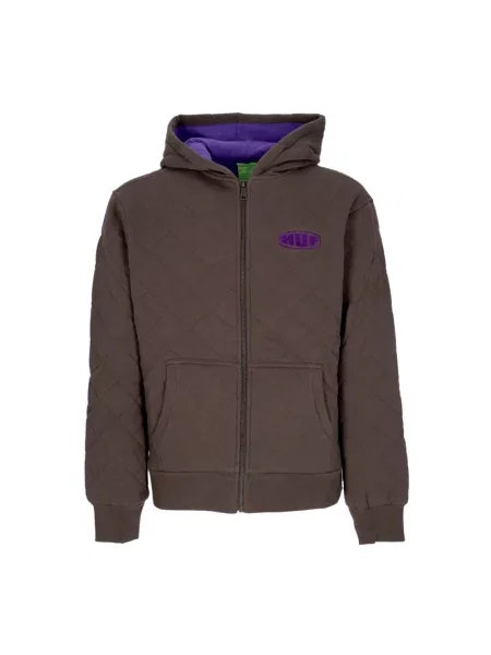 Bluza Huf pikowana brązowa