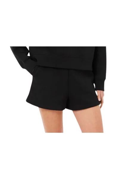 Szorty Lacoste z dżerseju czarne