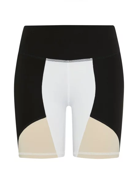 Born Sportovní mikina Darana béžová / černá bílá