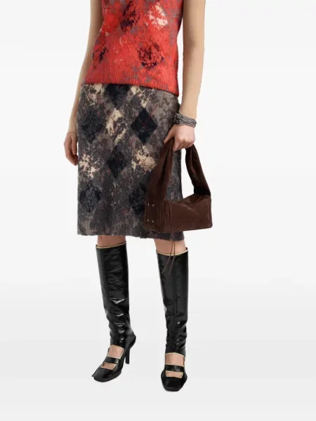 Geantă shopper Maison Margiela maro