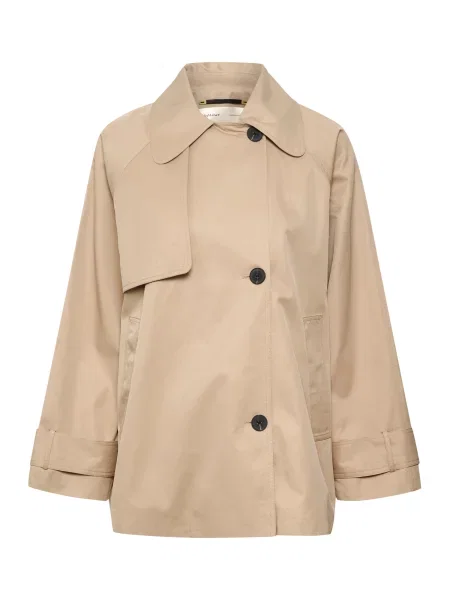 InWear Palton de primăvară-toamnă Minona nisipiu