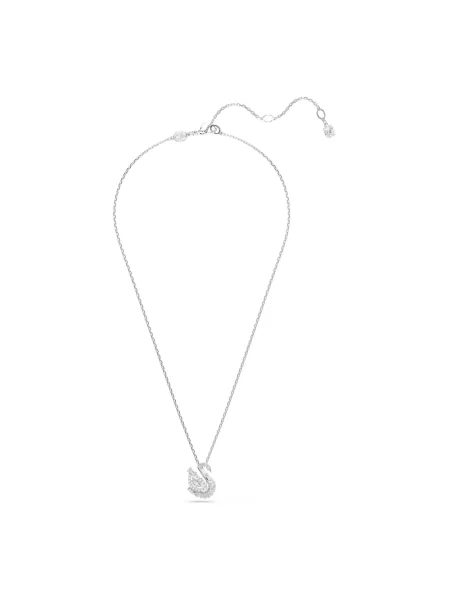 Naszyjnik Swarovski szary