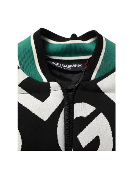 Kurtka bomber Dolce And Gabbana z logo