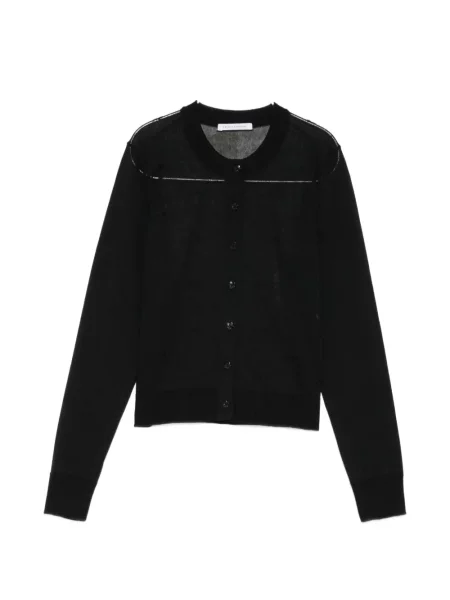 Cardigan Cecilie Bahnsen cu funde negru