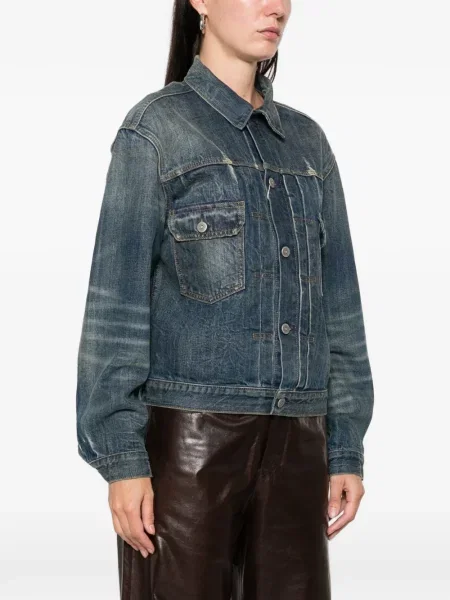 Geacă de blugi Maison Margiela albastru