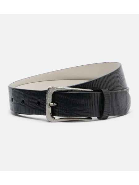 Curea Brunello Cucinelli din piele negru