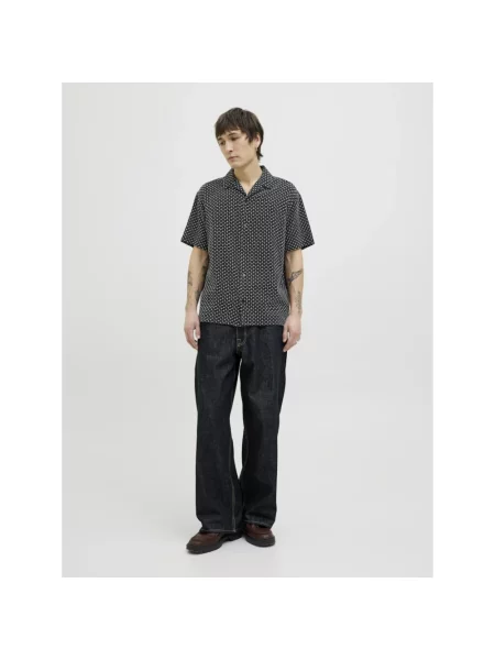 Jack & Jones Koszule unisex L Casual Shirts czarny