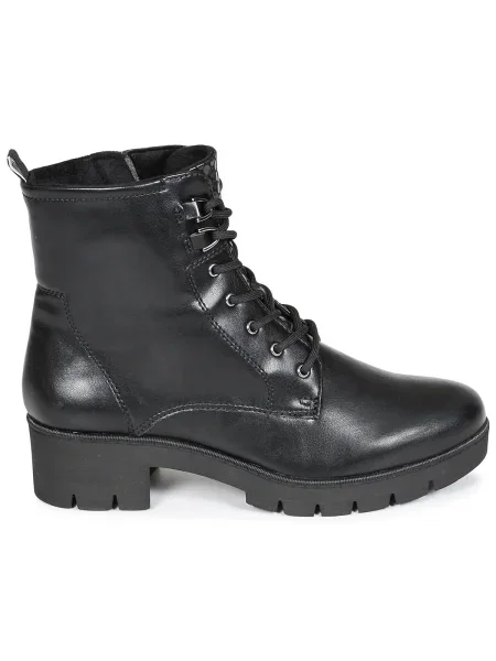 Pantofi Tamaris cu șireturi negru