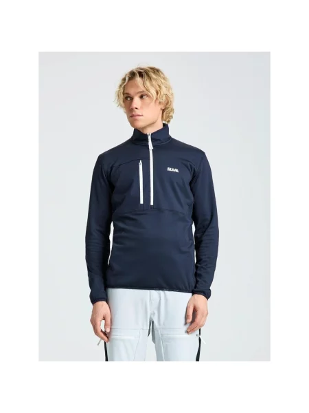 Hanorac din fleece Slam din fleece albastru