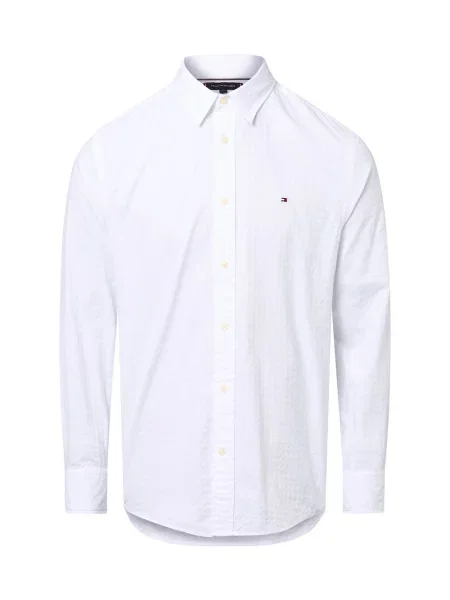 Tommy Hilfiger Koszula Regular Fit weiss biała