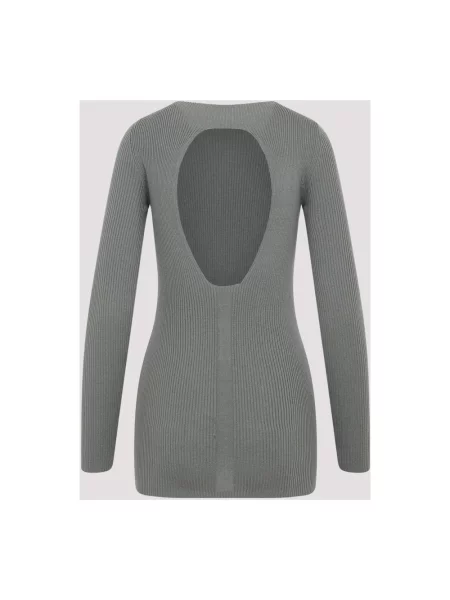 Sweter Rick Owens z kaszmiru szary