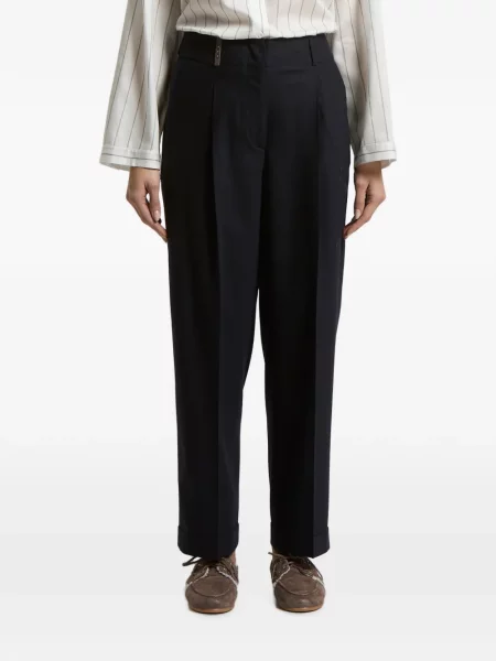 Pantaloni Peserico albastru