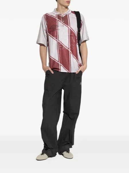 Tricou polo Umbro cu imagine roșu