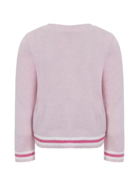 Sweter dziecięcy Lapin House różowy