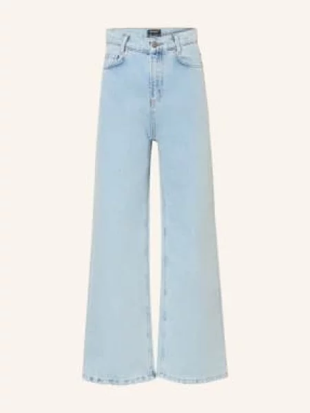 Blue Effect Džíny S Volným Střihem light blue stone washed modré
