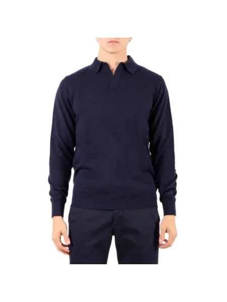 Sweter Mc2 Saint Barth niebieski
