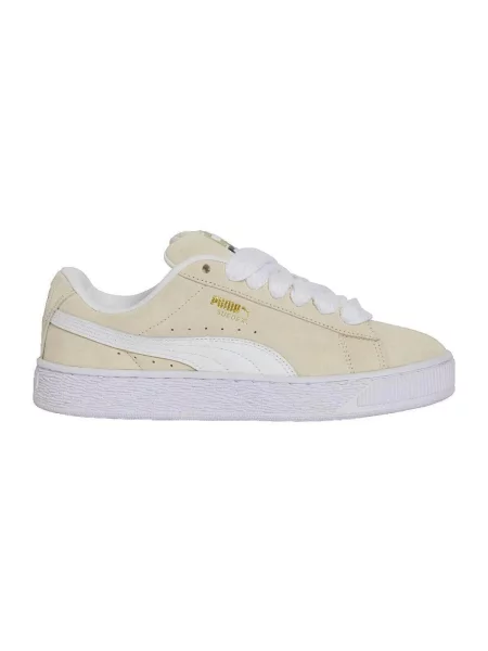 Pantofi Puma din piele de căprioară bej