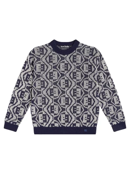 Džemper Acne Studios plava