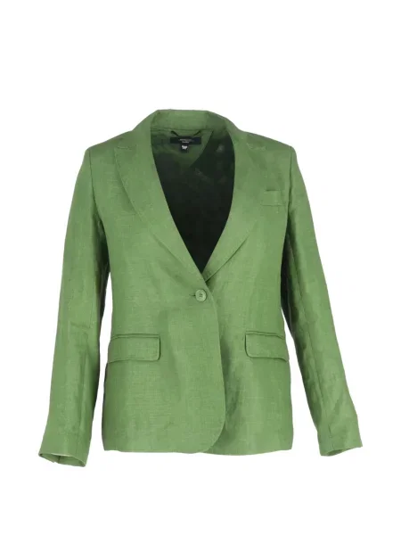 Sacou Max Mara cu un singur rând de nasturi verde