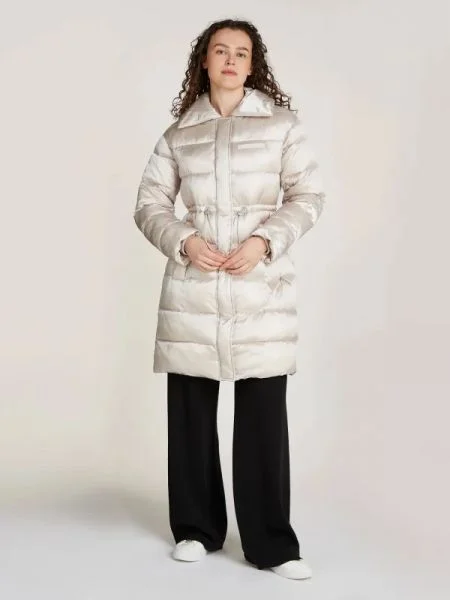 Calvin Klein De satin geacă bej