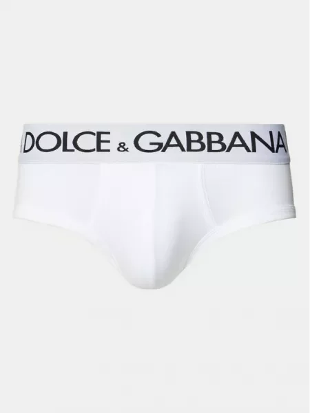 Chiloți multipac Dolce&gabbana din jerseu alb