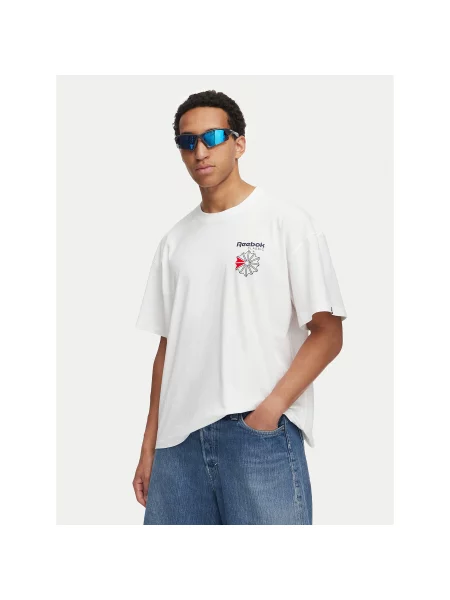 Reebok T-shirt Dobry Regular Fit bijela
