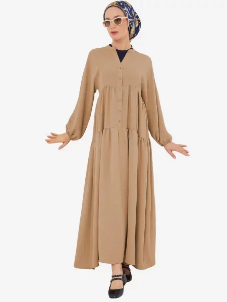 Bigdart Obleka Maxi' rjava