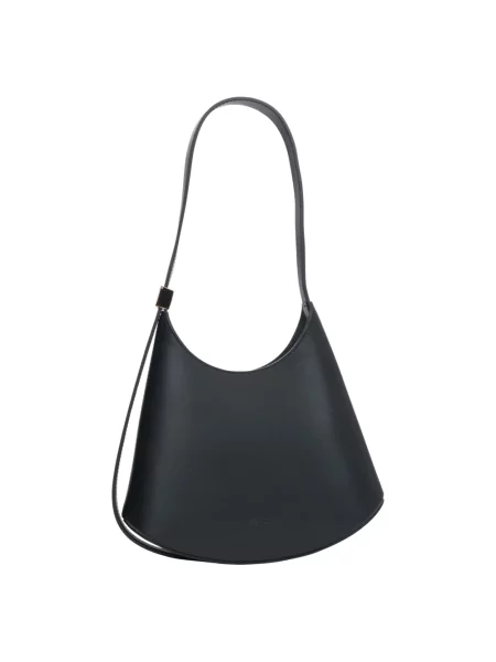 Torebka skórzana Estro skórzana czarna