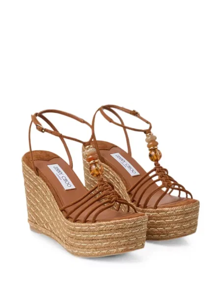 Espadrilles Jimmy Choo barna