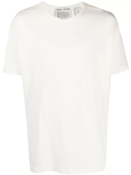 Tricou Each X Other cu decolteu rotund alb
