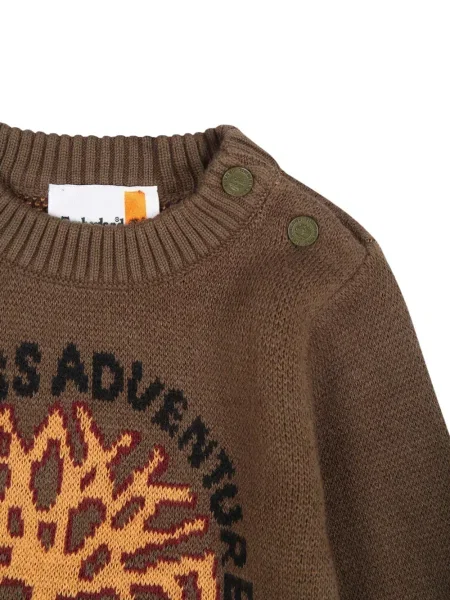 Sweter dziecięcy Timberland zielony
