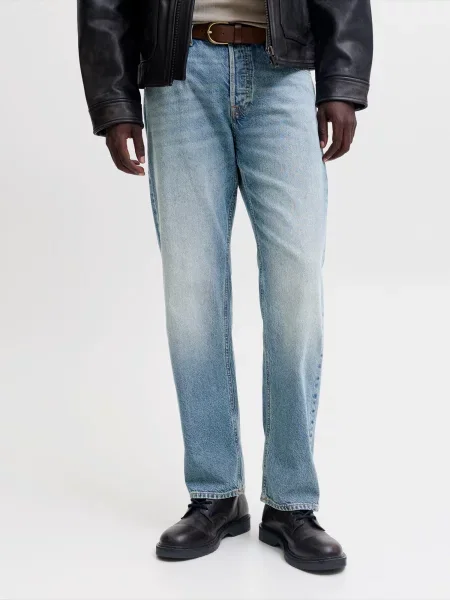 JACK & JONES Jeans JJIChris denim albastru