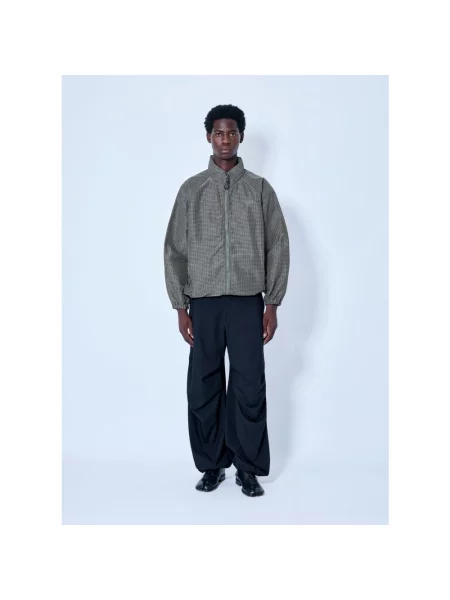 Kurtka Comme Des Garcons w kratę brązowa