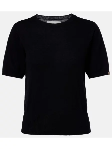 Pulover Extreme Cashmere de lână negru