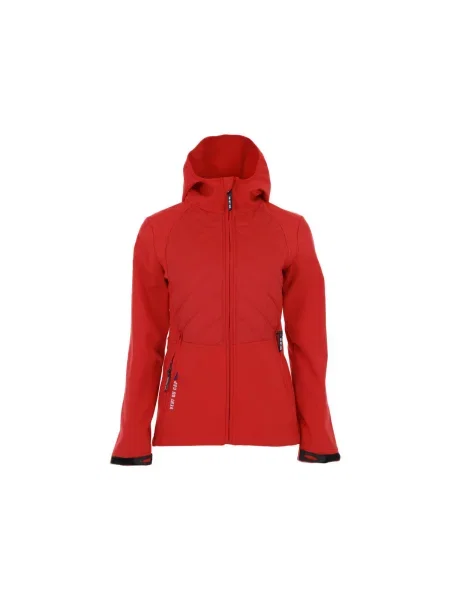 Geacă Vent Du Cap softshell roșu