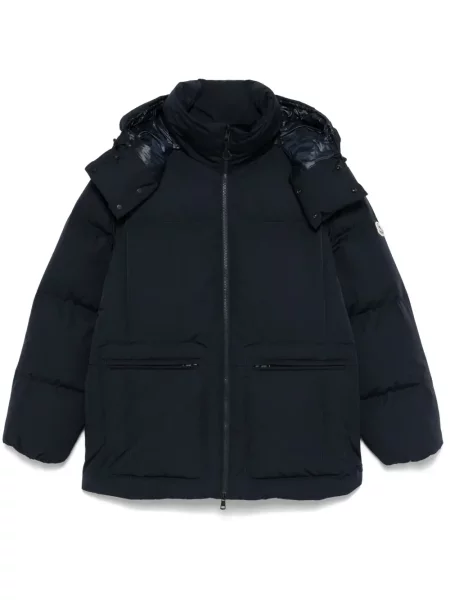 Geacă parka Moncler albastru